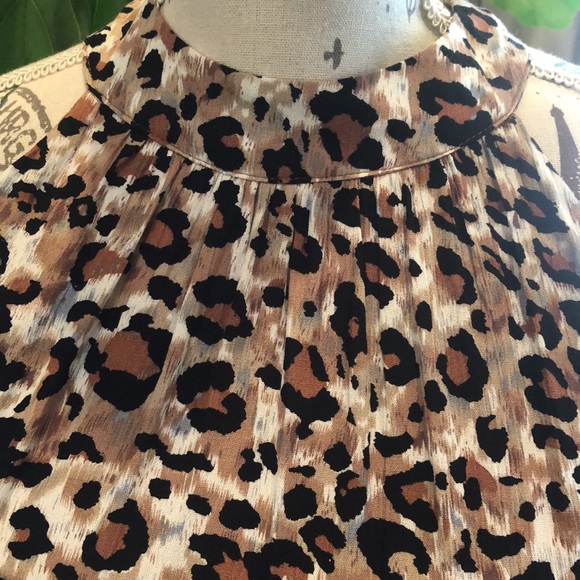 Leopard Halter Style Dress/Tunic - Picture 2 of 6